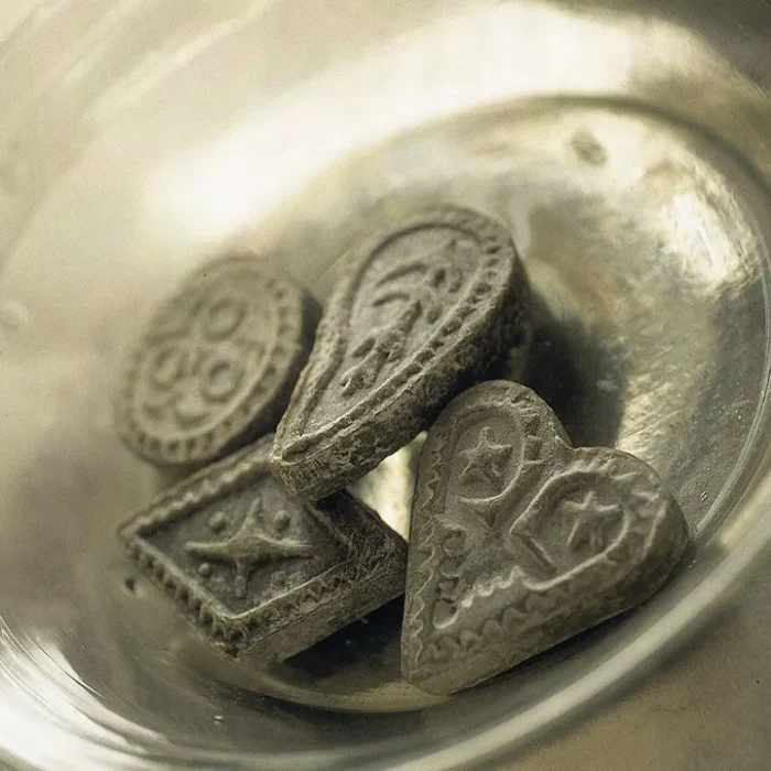 Różane mydełka Aleppo Rose d’Ispahan – zestaw 4×20g w woreczku Tadé - obrazek 3