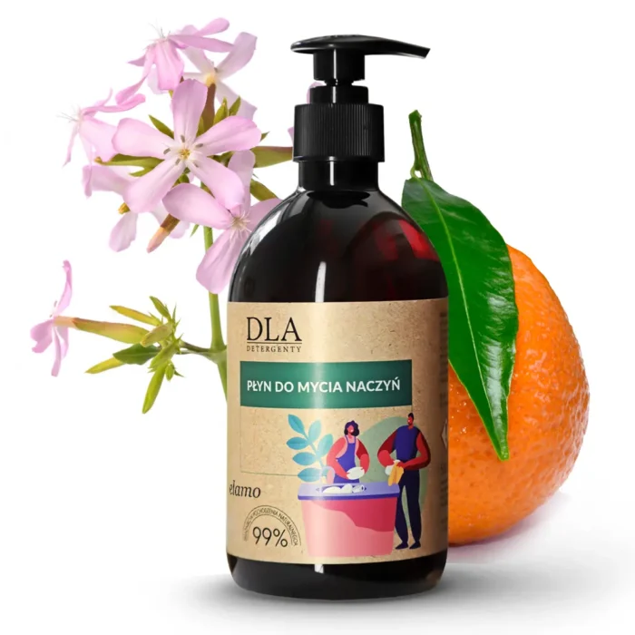 ekologiczny płyn do naczyń z mydlnicy o zapachu cytrusowym