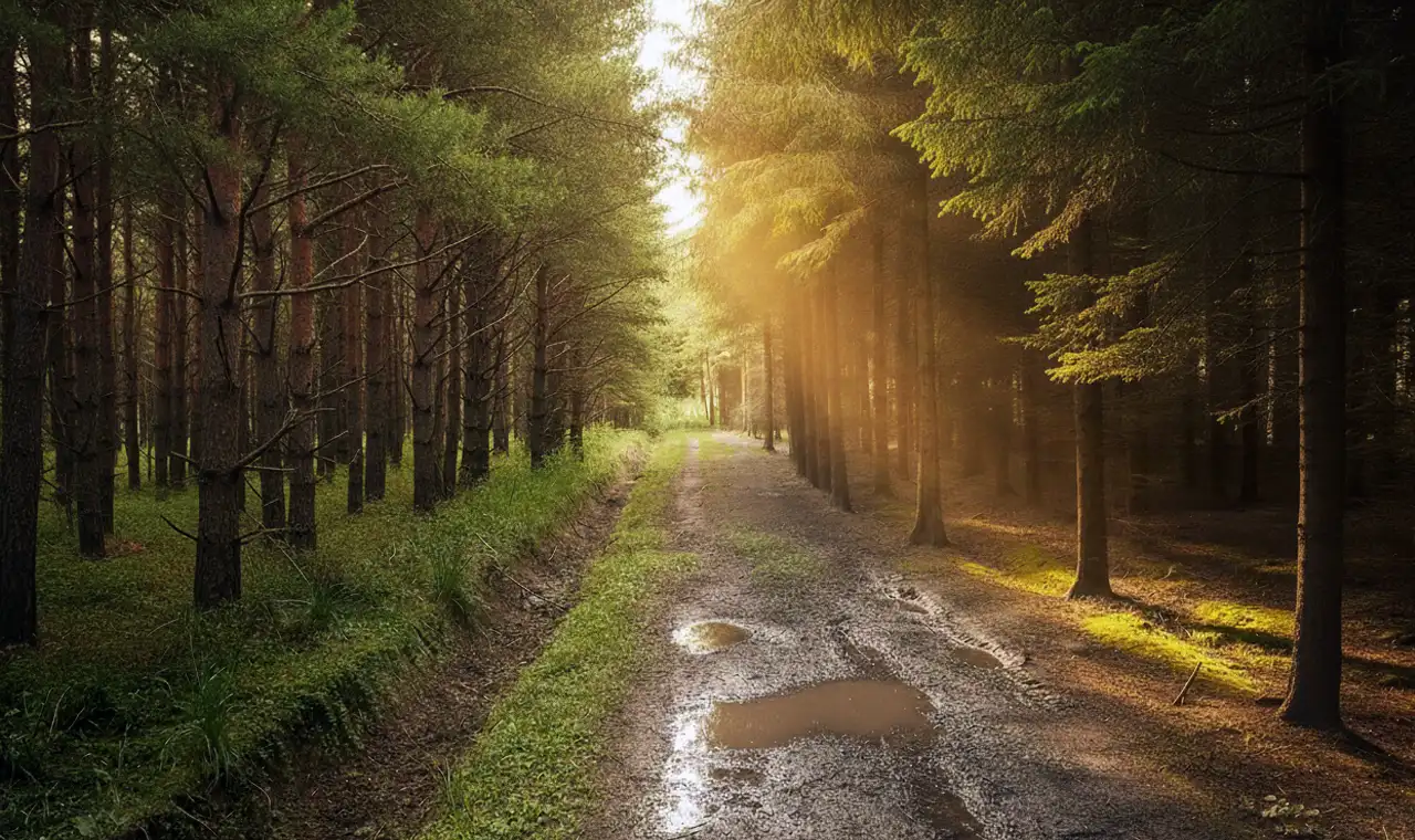 Granica sosnowego i świerkowego lasu – różne światy zapachów