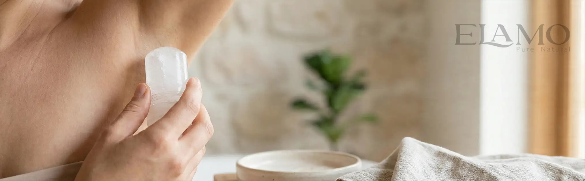 Ałuny mineralne — naturalna ochrona pod pachami