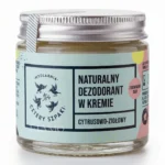 Naturalny dezodorant w kremie cytrusowo-ziołowy Cztery Szpaki – szklany słoik 60 ml