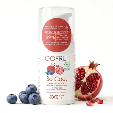 TOOFRUIT So Cool BIO żel-krem do twarzy dla dzieci z granatem i borówką 30 ml