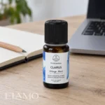 Buteleczka CLARUS Florihana ustawiona na biurku